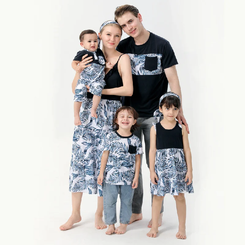 Matching Family Outfits Floral Dress Headband T Shirt for The Whole Family-- V-Neck T-Shirt Long Sleeve Cotton Matching Family Outfits Floral Dress Headband T Shirt for The Whole Family-- V-Neck T-Shirt Long Sleeve Cotton