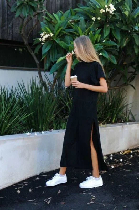 Maxi T Shirt Dress-- Anti-Shrink Durable Soft