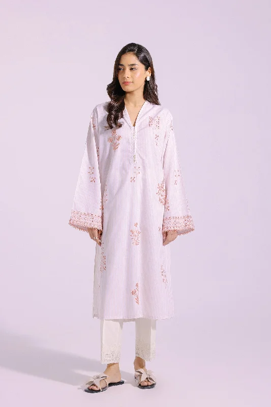 EMBROIDERED SHIRT (E4035/102/329)-- Hooded Caped Shawl Collar