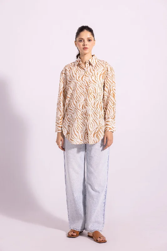 BUTTON DOWN SHIRT (E1679/108/215)-- Notch Collar Peter Pan Collar Cowl Neck