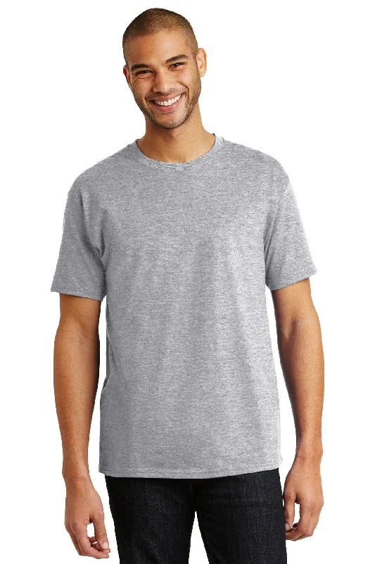 Hanes Authentic 100% Cotton T-Shirt. 5250 (Pack of 6)-- Notch Collar Peter Pan Collar Cowl Neck Hanes Authentic 100% Cotton T-Shirt. 5250 (Pack of 6)-- Notch Collar Peter Pan Collar Cowl Neck