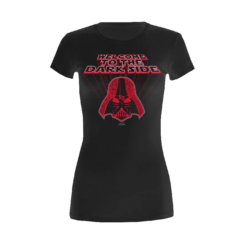 Darkside-D Womens T-shirt-- Machine Wash Dry Clean Hand Wash