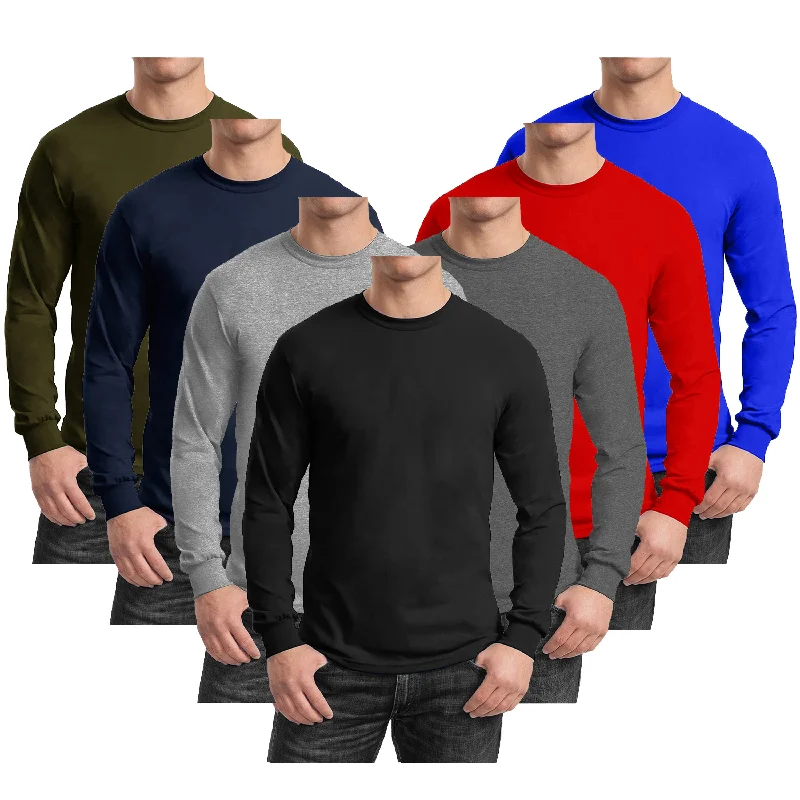 Adult Long Sleeve Crew Neck T-Shirt (6/Case)-- Rayon Fabric Velvet Fabric Corduroy Fabric Adult Long Sleeve Crew Neck T-Shirt (6/Case)-- Rayon Fabric Velvet Fabric Corduroy Fabric