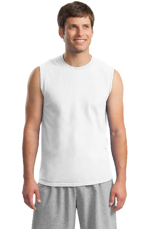 Gildan - Ultra Cotton Sleeveless T-Shirt. 2700-- Mesh Fabric Canvas Fabric Denim Fabric Gildan - Ultra Cotton Sleeveless T-Shirt. 2700-- Mesh Fabric Canvas Fabric Denim Fabric