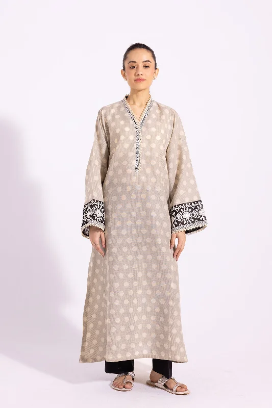 EMBROIDERED SHIRT (E4041/102/115)-- Solid Color Striped Floral