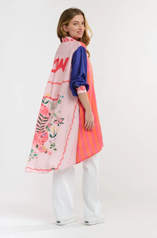 Samanta Shirt - Wow Print-- Boxy Fit Fitted Loose