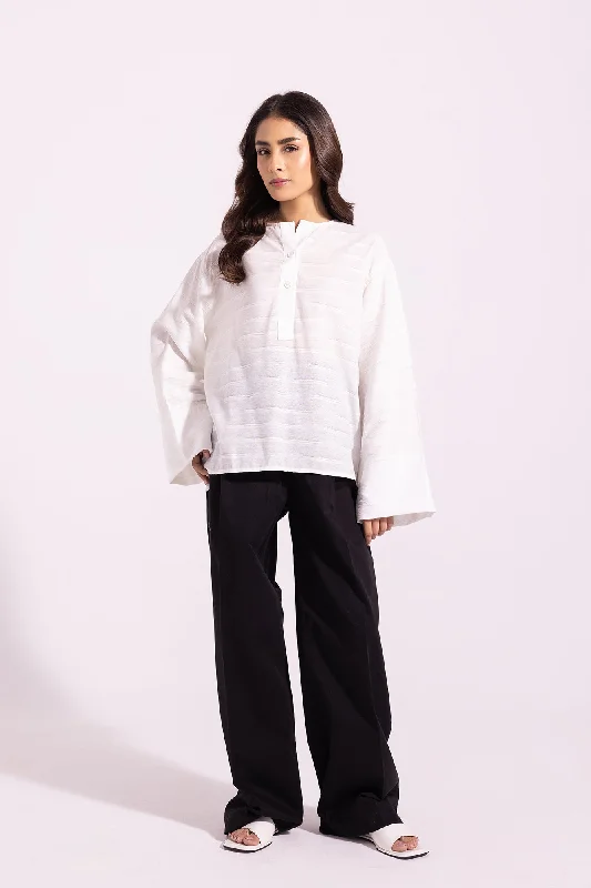 SOLID SHIRT (E1648/108/001)-- Cotton Fabric Linen Fabric Terry Fabric
