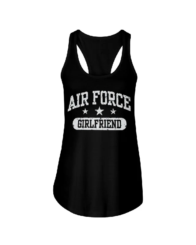 US Air Force Girlfriend Distress T-shirts-- Hooded Caped Shawl Collar