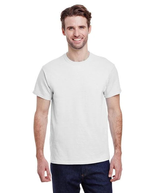 Gildan Adult Heavy Cotton  T-Shirt G500 (Pack of 6)-- Fleece Fabric Down Fabric Feather Fabric