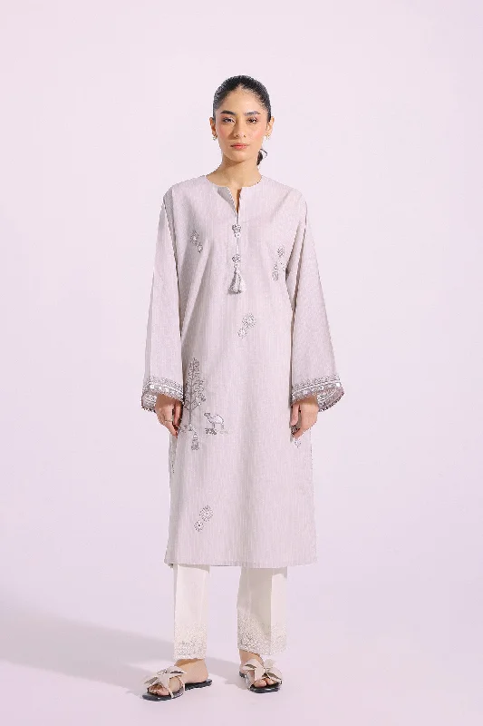 EMBROIDERED SHIRT (E4040/102/112)-- Real Fur Shearling Chenille