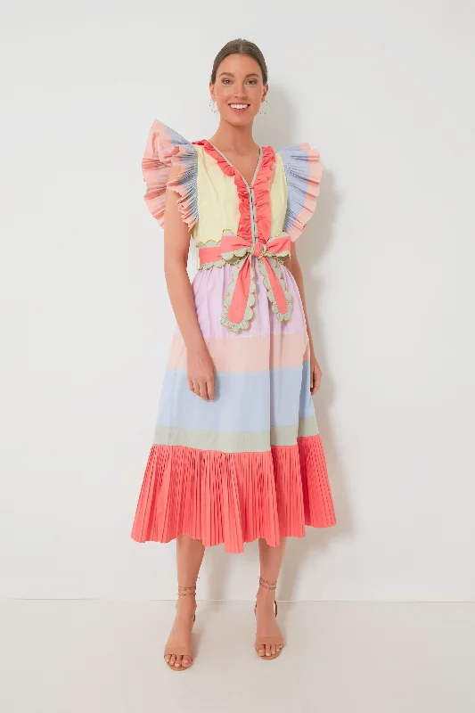 Multi Marcellene Dress Tunics Cozy comfortable