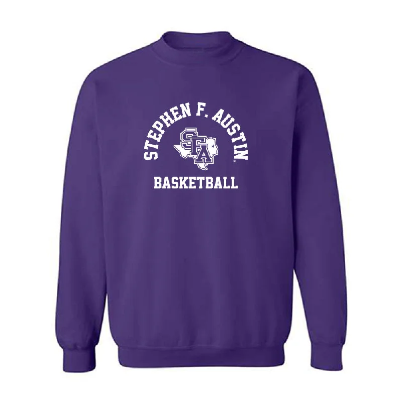 SFA - NCAA Women's Basketball : Keyera Roseby - Classic Shersey Crewneck Sweatshirt Hoodie with Zipper Placket Modern Functional