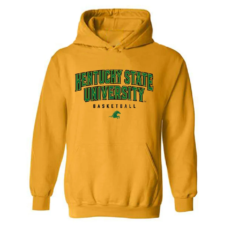 KYSU - NCAA Women's Basketball : Naja Fenelon - Classic Shersey Hooded Sweatshirt Hoodie with Side Slits Relaxed Casual