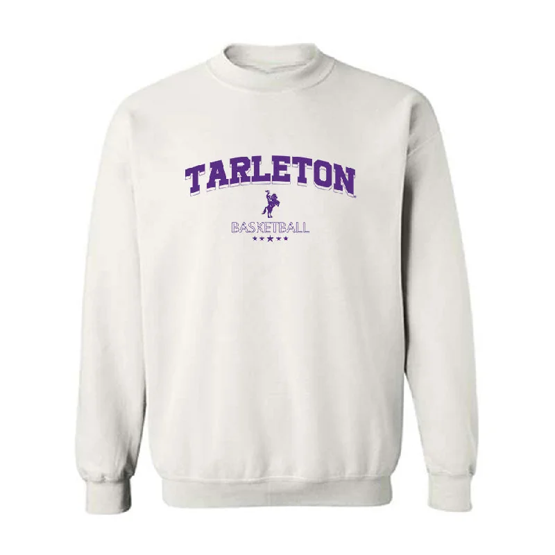 Tarleton State - NCAA Women's Basketball : Kyriana Jones - Classic Shersey Crewneck Sweatshirt Hoodie with Ribbed Cuffs Snug Fit Comfort