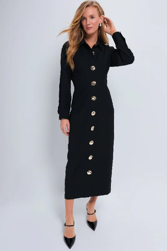 Black Petra Dress Tunics Practical durable