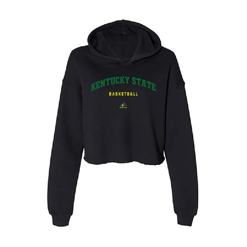 KYSU - NCAA Women's Basketball : Naja Fenelon - Classic Shersey Women's Crop Fleece Hoodie Hoodie with Front Slit Layering Stylish
