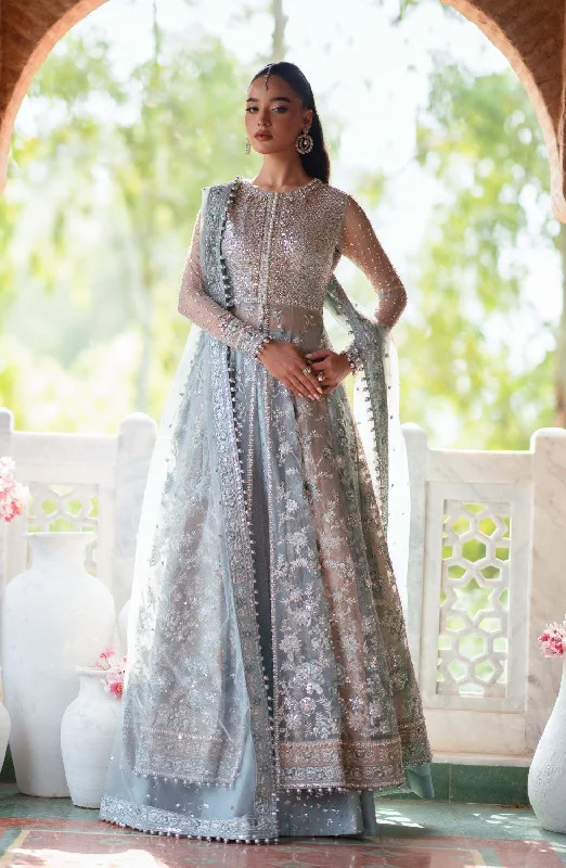 Pakistani Bridal Dress in Lehenga and Open Gown Style Tunics Yoga stretchy