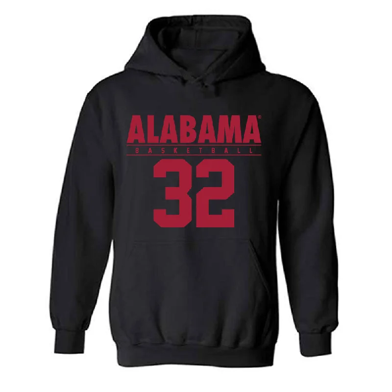 Alabama - NCAA Women's Basketball : Aaliyah Nye - Classic Fashion Shersey Hooded Sweatshirt Hoodie with Crew Neck Simple Timeless