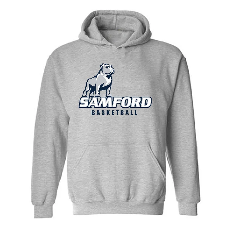 Samford - NCAA Women's Basketball : Kylee Lewandowski - Classic Shersey Hooded Sweatshirt Hoodie with Raw Hem Edgy Unfinished