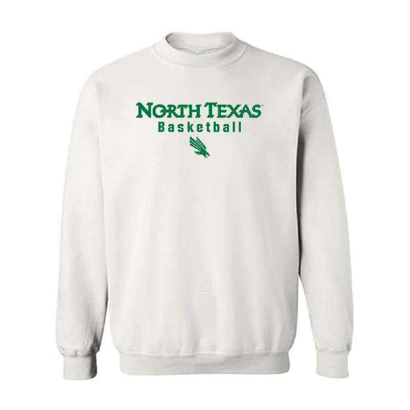 North Texas - NCAA Women's Basketball : Jaelyn Talley - Classic Shersey Crewneck Sweatshirt Hoodie with Hidden Zipper Minimalist Clean