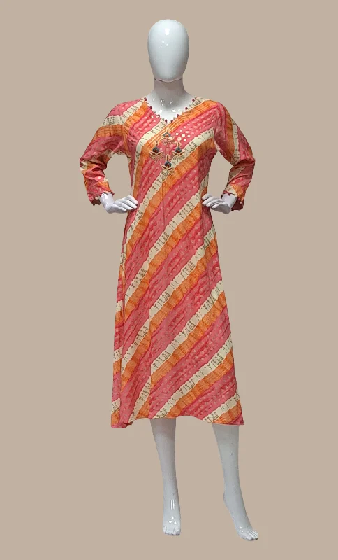 Coral Printed Kurti Dress Tunics Brand named