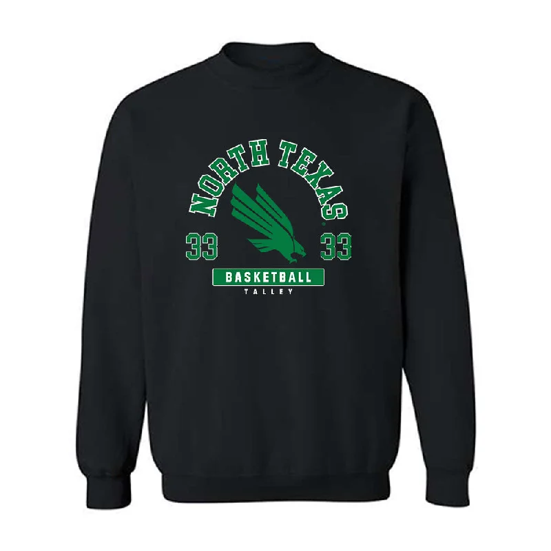 North Texas - NCAA Women's Basketball : Jaelyn Talley - Fashion Shersey Crewneck Sweatshirt Hoodie with Reflective Safety Nightwear