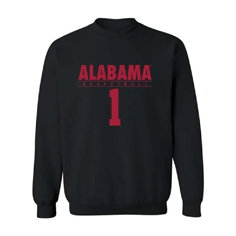 Alabama - NCAA Women's Basketball : Christabel Ezumah - Classic Fashion Shersey Crewneck Sweatshirt Hoodie with Distressed Vintage Worn
