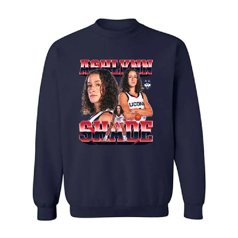 UConn - NCAA Women's Basketball : Ashlynn Shade - Crewneck Sweatshirt Hoodie with Puffed Sleeves Voluminous Trendy