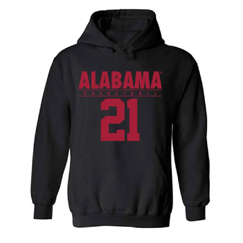Alabama - NCAA Women's Basketball : Essence Cody - Classic Fashion Shersey Hooded Sweatshirt Hoodie with Slim Fit Tailored Modern