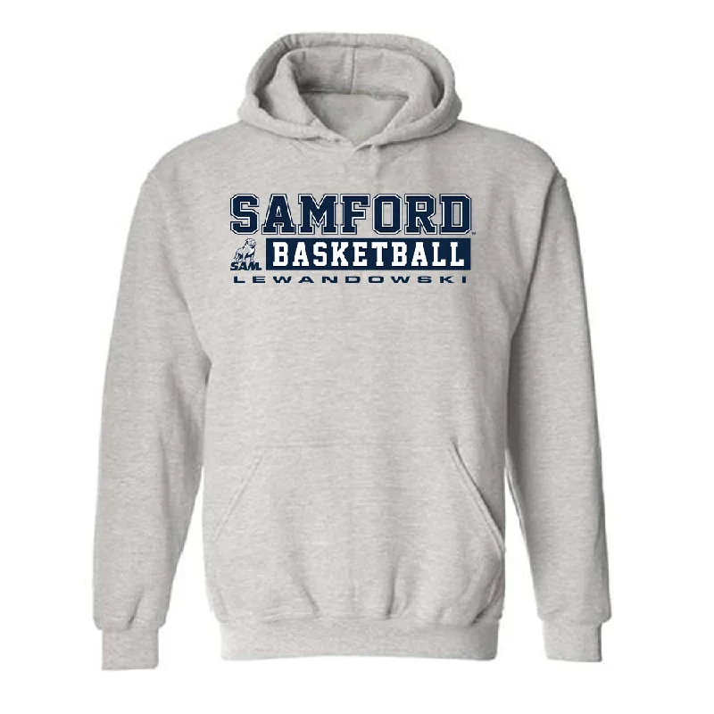 Samford - NCAA Women's Basketball : Kylee Lewandowski - Classic Fashion Shersey Hooded Sweatshirt Hoodie with Drop Shoulder Relaxed Streetwear