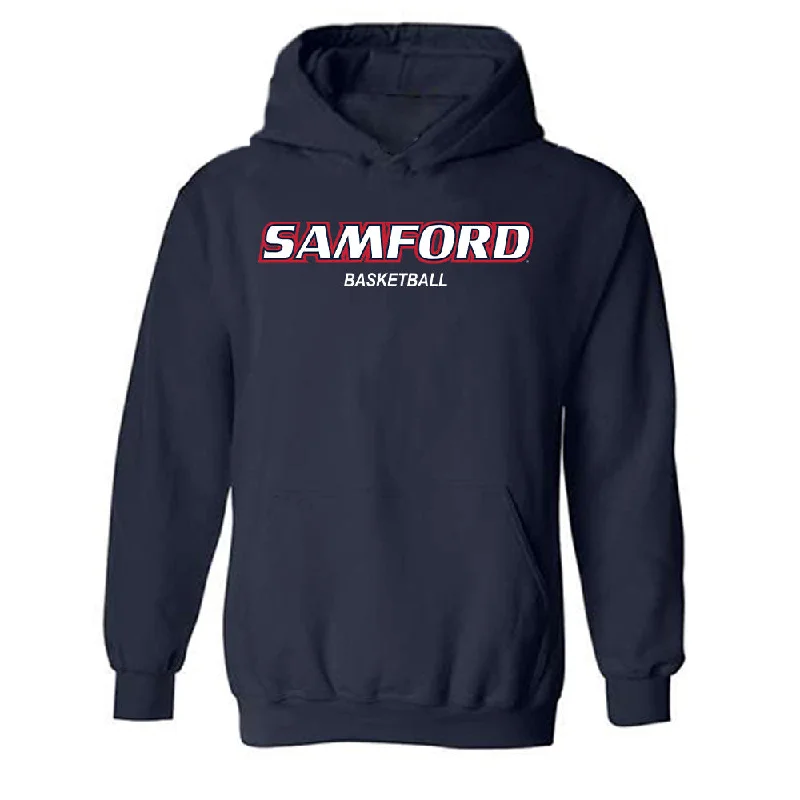 Samford - NCAA Women's Basketball : Kylee Lewandowski - Hooded Sweatshirt Hoodie with Gradient Ombre Colorful