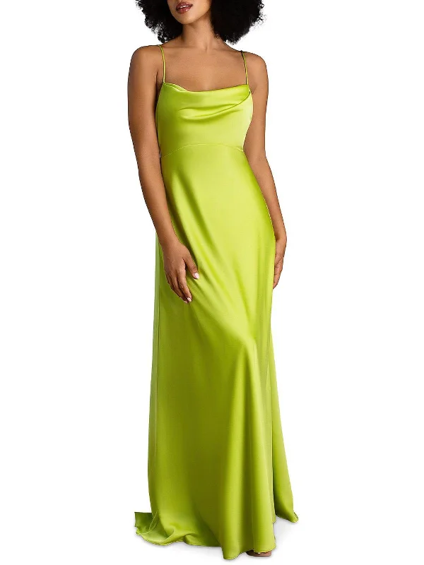 Emerie Womens Drapey Long Evening Dress Tunics Bestseller popular