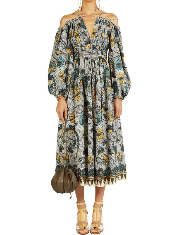 Tahlia Dress In Portofino Tunics Designer luxury
