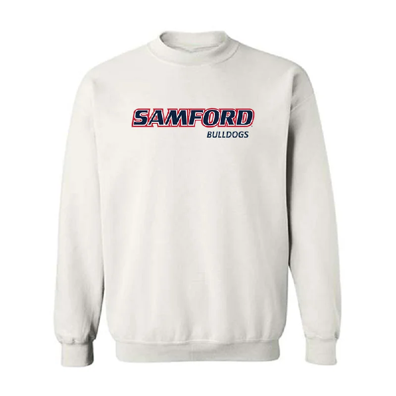 Samford - NCAA Women's Basketball : Kylee Lewandowski - Crewneck Sweatshirt Hoodie with Mesh Breathable Sporty
