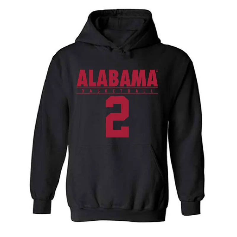 Alabama - NCAA Women's Basketball : Chloe Spreen - Classic Fashion Shersey Hooded Sweatshirt Hoodie with Puffed Sleeves Voluminous Trendy