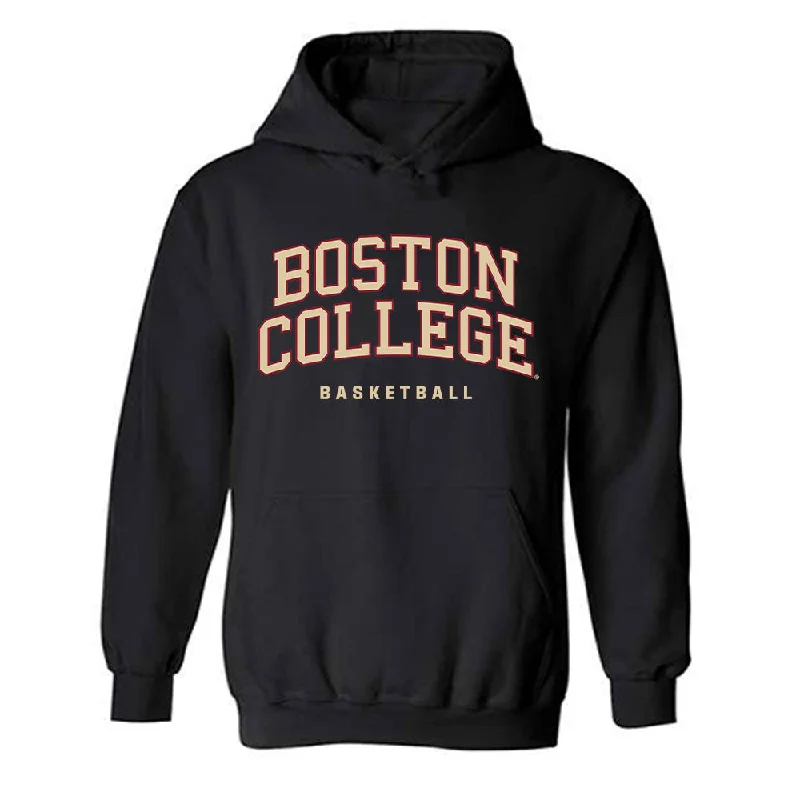 Boston College - NCAA Women's Basketball : Kennedi Jackson - Classic Shersey Hooded Sweatshirt Hoodie with Elastic Cuffs Stretchable Comfortable