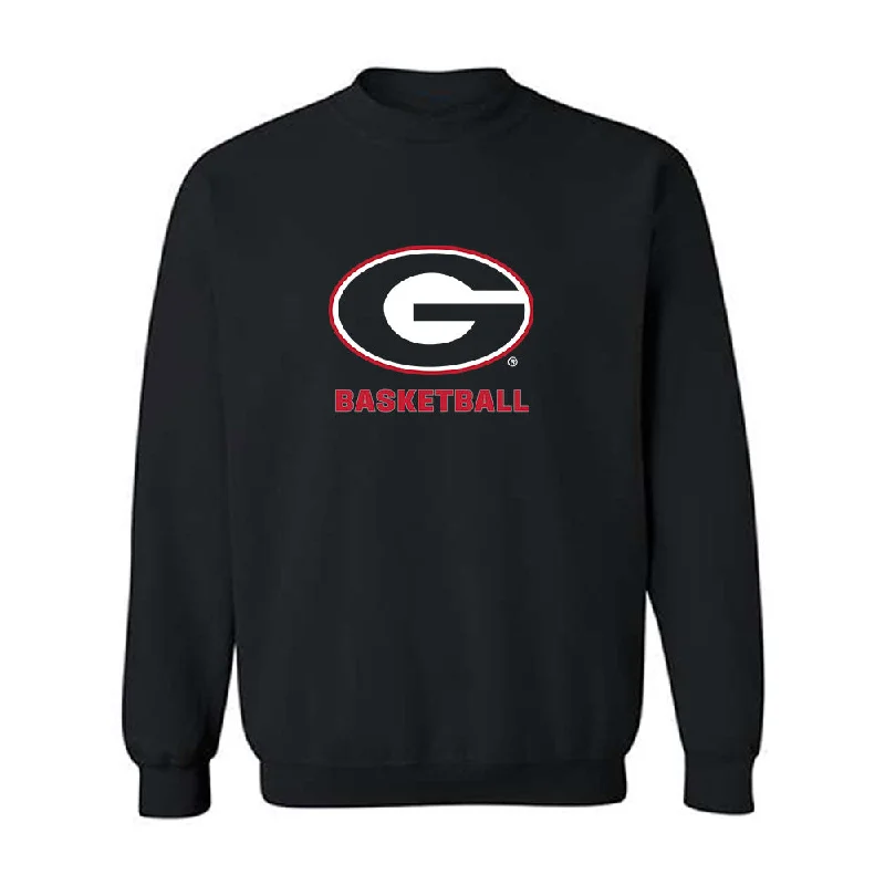 Georgia - NCAA Women's Basketball : Savannah Henderson - Classic Shersey Crewneck Sweatshirt Hoodie with Hem Applique Textured Unique
