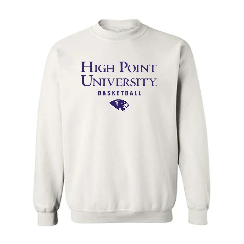 High Point - NCAA Women's Basketball : Dakota Phillips - Crewneck Sweatshirt Hoodie with High Neck Warm Protective