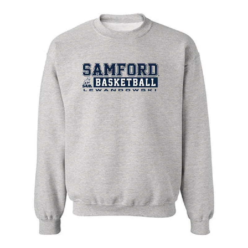 Samford - NCAA Women's Basketball : Kylee Lewandowski - Classic Fashion Shersey Crewneck Sweatshirt Hoodie with Longline Fit Extended Stylish