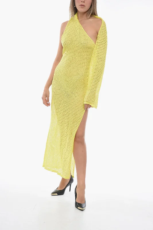 Art Essay NAOMI Crochet Dress with Tie Detail Xs Standard size Tunics Short Trendy
