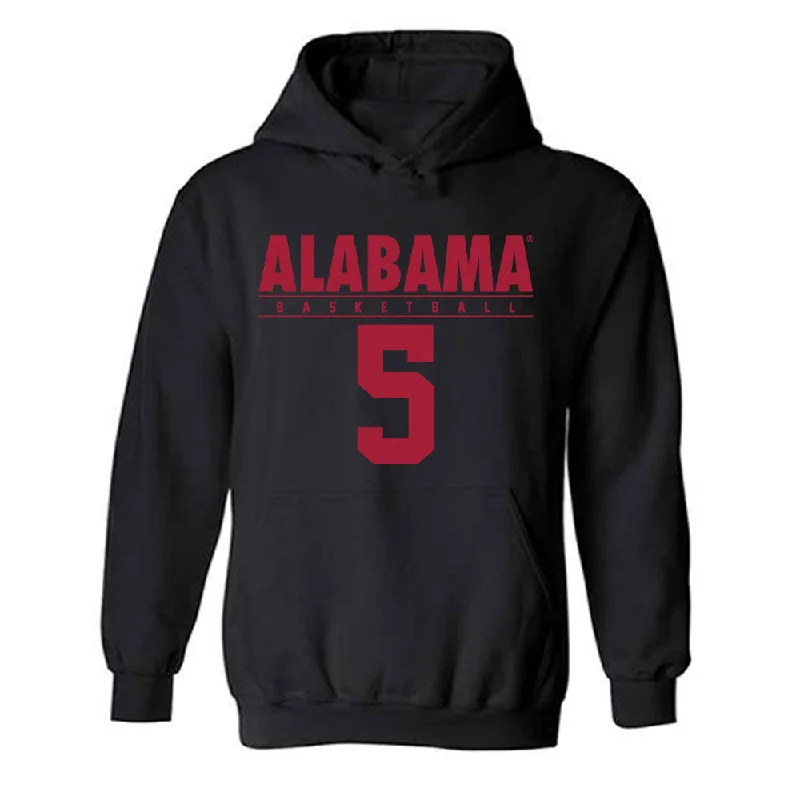 Alabama - NCAA Women's Basketball : Reychel Douglas - Classic Fashion Shersey Hooded Sweatshirt Hoodie with Ribbed Neckline Snug Warm