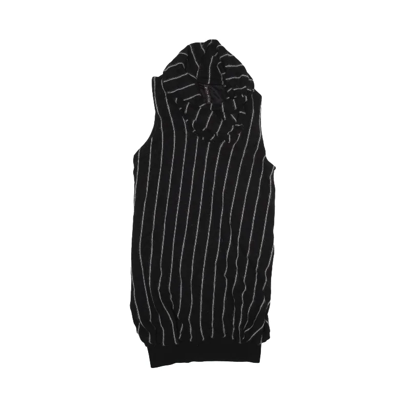 MANILA GRACE Jumper Dress Black Striped Wool Sleeveless Short Womens UK 12 Tunics New arrival