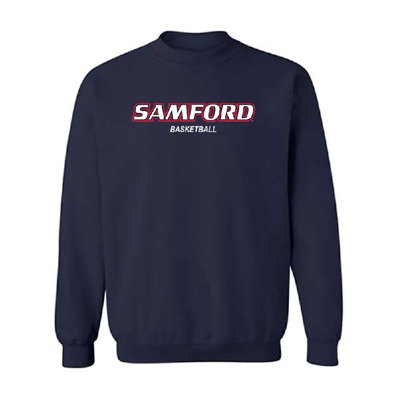 Samford - NCAA Women's Basketball : Kylee Lewandowski - Crewneck Sweatshirt Hoodie with Distressed Vintage Worn
