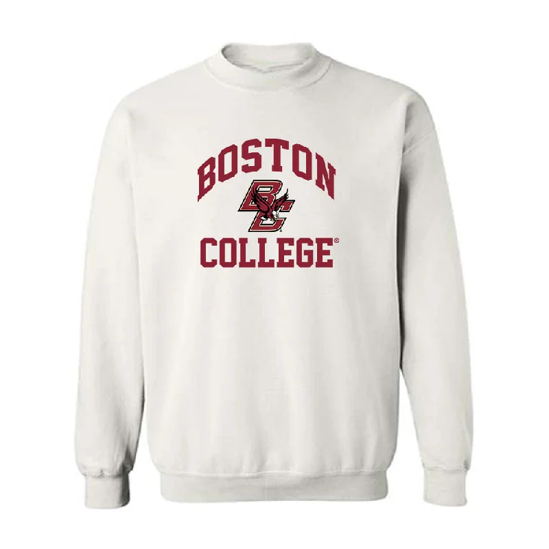 Boston College - NCAA Women's Basketball : Kennedi Jackson - Classic Shersey Crewneck Sweatshirt Hoodie with High Neck Warm Protective