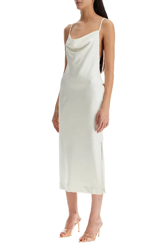 Rotate Satin Slip Dress For Elegant Tunics Versatile stylish