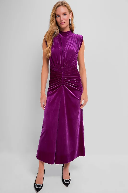 Dark Fuchsia Al Dress Tunics Cozy comfortable