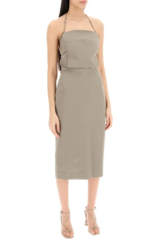 Max Mara Workwear Dress With Emb Tunics Fashionable chic