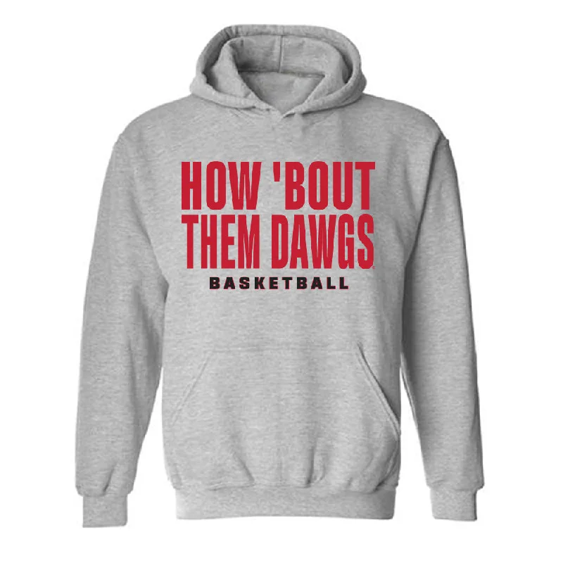 Georgia - NCAA Women's Basketball : Indya Davis - Classic Shersey Hooded Sweatshirt Hoodie with Sequins Glamorous Eye-catching