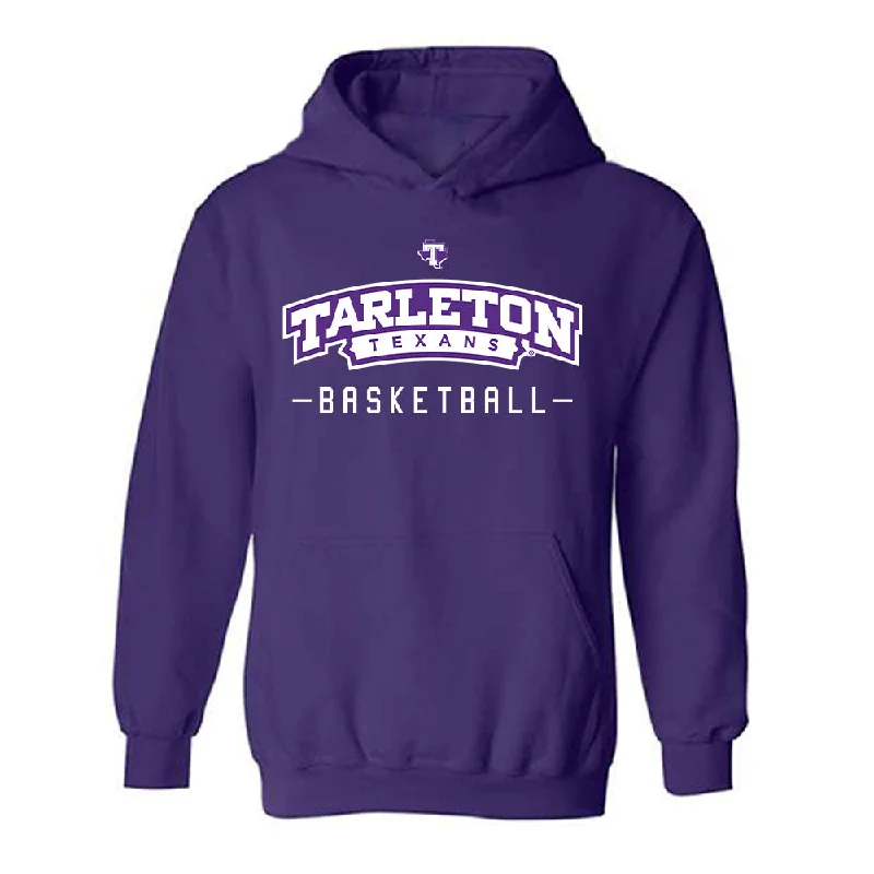 Tarleton State - NCAA Women's Basketball : Kyriana Jones - Classic Shersey Hooded Sweatshirt Hoodie with Print Artistic Unique