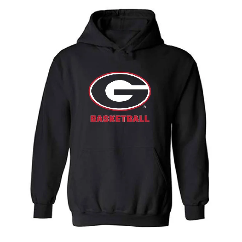 Georgia - NCAA Women's Basketball : Jordan Isaacs - Classic Shersey Hooded Sweatshirt Hoodie with High-Low Hem Asymmetrical Trendy